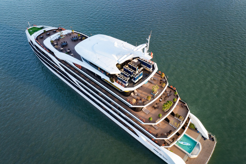 Ha Long Bay on A Luxury 6-star Cruise 2D1N and 3D2N HA LONG BAY 3D2N & SHARED TRANSFER (ROUND TRIP)