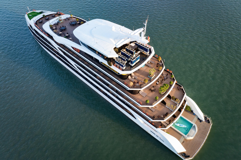 Ha Long Bay on A Luxury 6-star Cruise 2D1N and 3D2N HA LONG BAY 3D2N & SHARED TRANSFER (ROUND TRIP)