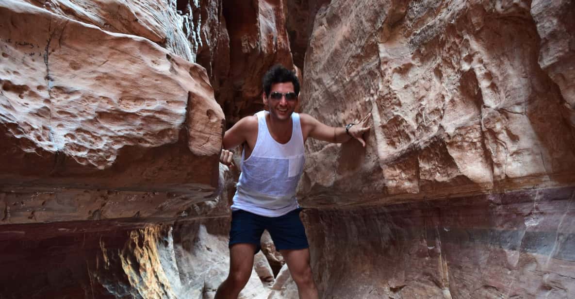Amman: Petra, Wadi Rum, Red Sea & Dead Sea 2-Day Camp Tour