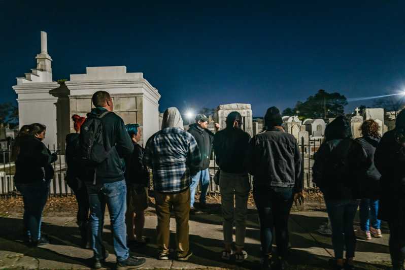 New Orleans: cimitero infestato di 2 ore e tour della città di notte