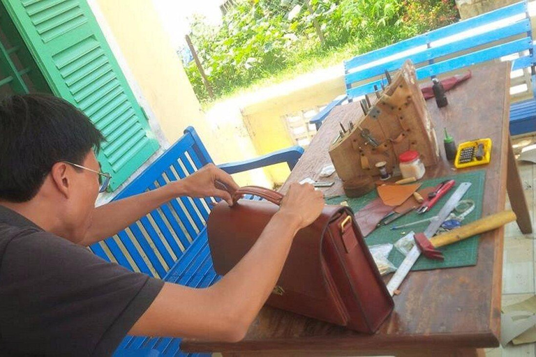 Hoi An: Experience Handmade Leather Making in Oldtown Experience Express Leather class in 2 hours