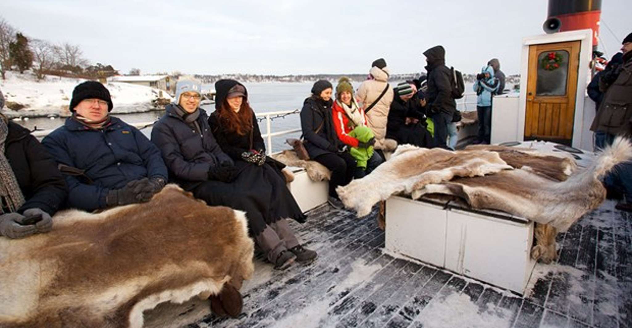 Visite d'hiver de Stockholm en bateau - Hizvo