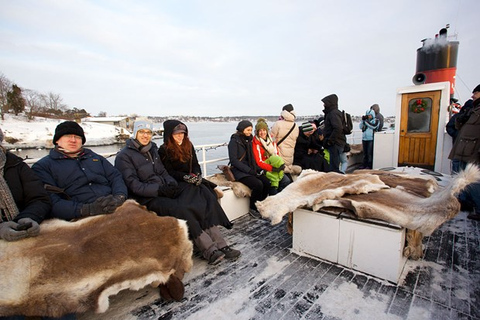 Tour en bateau de Stockholm en hiverStockholm : croisière hivernale