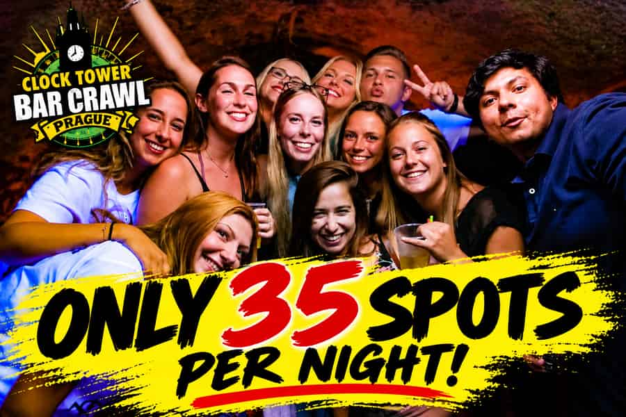 Kroegentocht met welkomstshotjes en VIP-toegang tot een club – beperkt aantal plaatsen