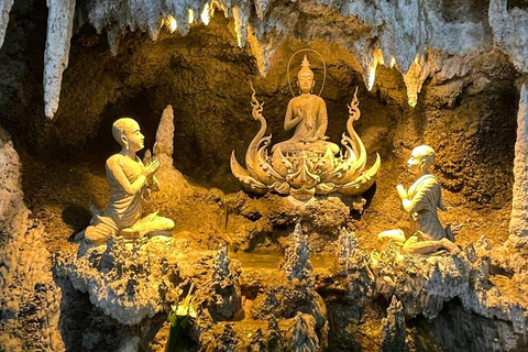 Journée complète à Chiang Rai : 3 temples, Triangle d&#039;Or et tour en bateau