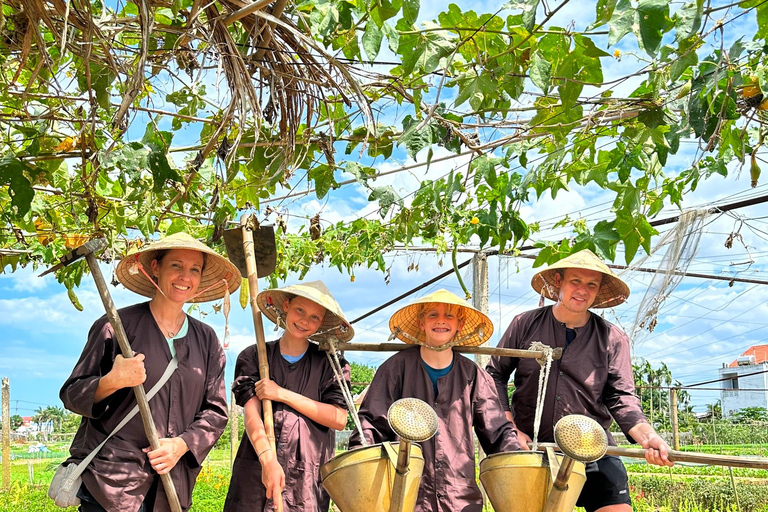 Hoi An Dörfer Radfahren - Korbboot - Optinaler KochkursHoi An Fahrradtour auf dem Land - Korbboot - Kochkurs