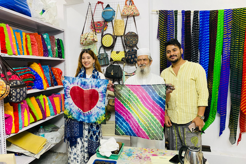 Luxury Tie-Dye & Block Print Workshop in Udaipur