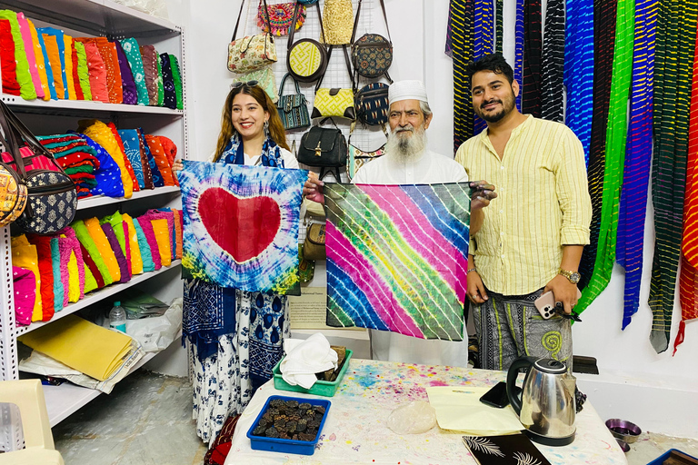 Luxury Tie-Dye & Block Print Workshop in Udaipur