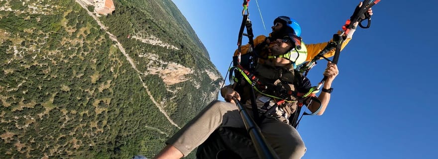 Cilento : vol en parapente biplace au-dessus de Capaccio Paestum