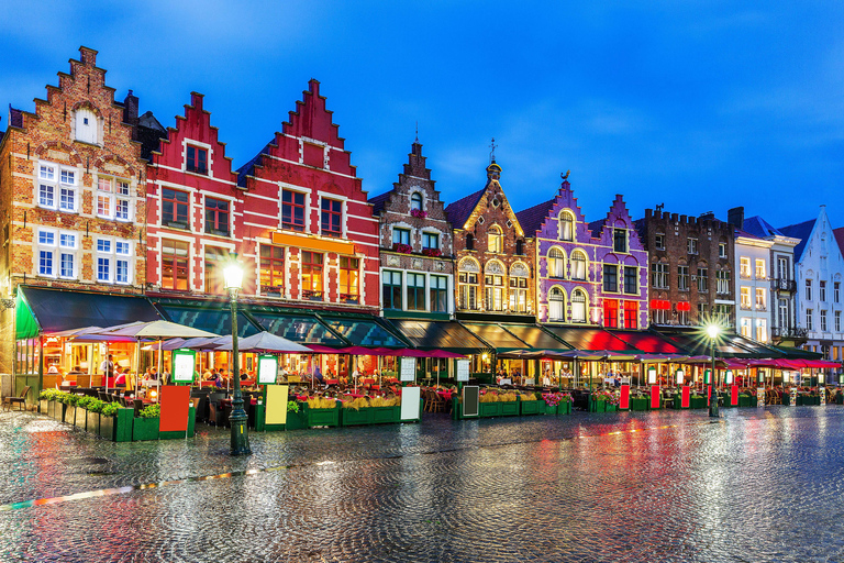 Points forts de Bruges depuis le port de Zeebrugge