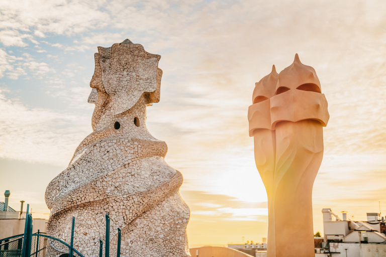 Barcelona: Casa Milà Early-Morning Access Guided Tour Tour in Chinese