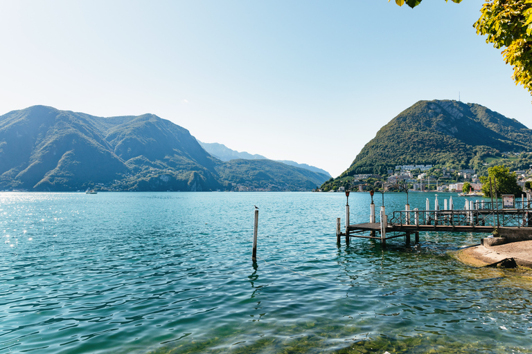 Milan : Excursion d'une journée sur le lac de Côme et Lugano avec croisière privée