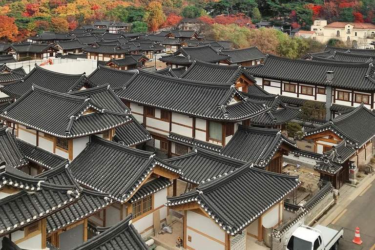 Seoul: Hidden Autumn Foliage, Cafe Pokpo, Nami Island & More D. Autum Foliage & Cafe POKPO & Eunpyeong Hanok& Haneul Park