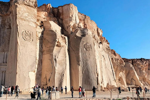Arequipa: Sightseeing Tour of the Ashlar Quarries and Culebrillas