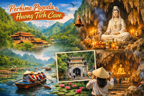 From Hanoi: Perfume Pagoda & Huong Tich Cave Private Tour & Private Car Transfer & Private Tour Guide