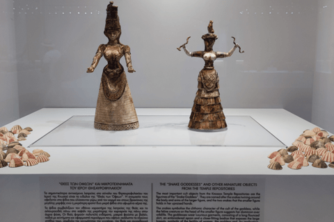 Visite d'Héraklion demi-journée, croisière commentée, Knossos+Top SightsVisite privée de 6 heures le matin