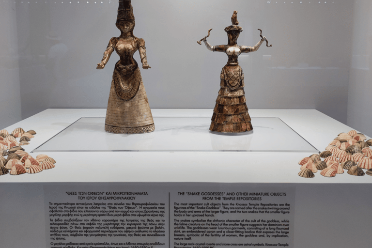 Visite d'Héraklion demi-journée, croisière commentée, Knossos+Top SightsVisite privée de 6 heures le matin