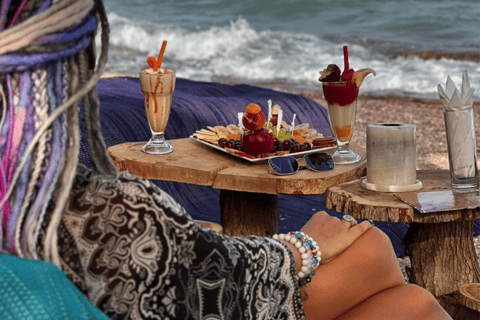 Sharm: Basata Café w/Shisha, Light Bites & Soft Drink by Sea Basata Café Seaside Sunset w/Light Bites & Soft Drink