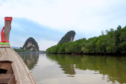 Krabi: Mangrove Magic & Koh Klang Charm by Longtail Boat