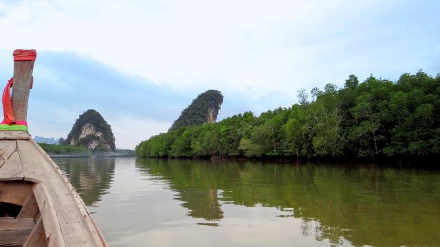 Krabi: Mangrove Magic & Koh Klang Charm by Longtail Boat