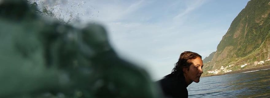 Expérience de bodyboard sur l'île de Madère