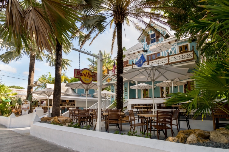 Hard Rock Cafe Key WestElektryczne menu rockowe