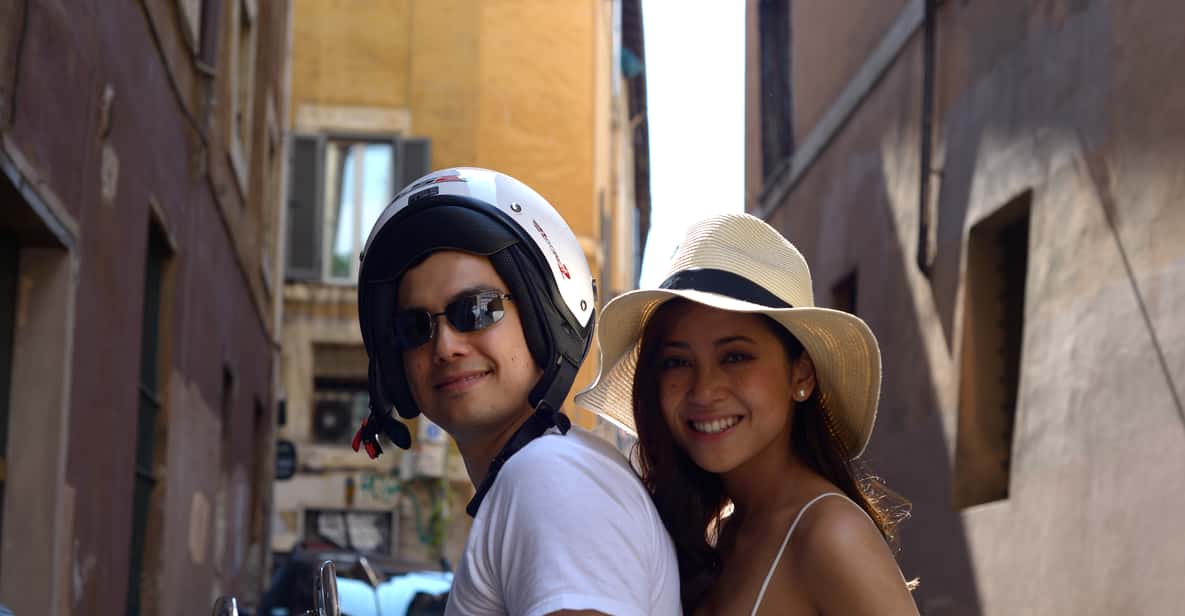 Rome: Self-Driven Sightseeing tocht door Vespa