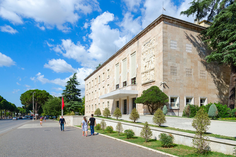 Tirana Bike Tour with Local Guide in English or Czech
