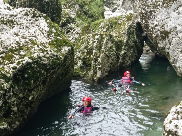 Visit Cividale river trekking in the canyon of the Natisone river in Italy