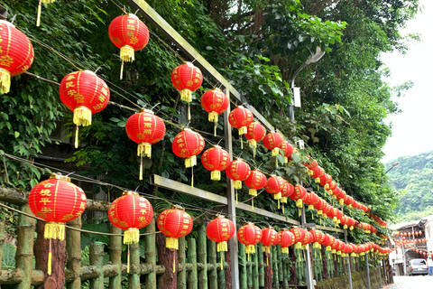 Taiwan Nature & Culture: Shifen, Jiufen & TaipeiEYE Day Tour
