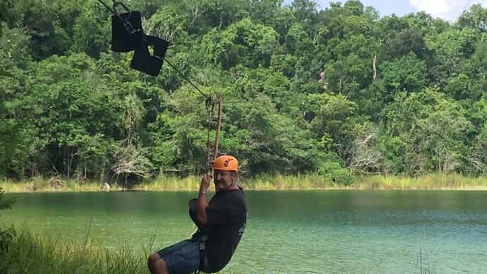 jungle adventure at punta laguna from cancun