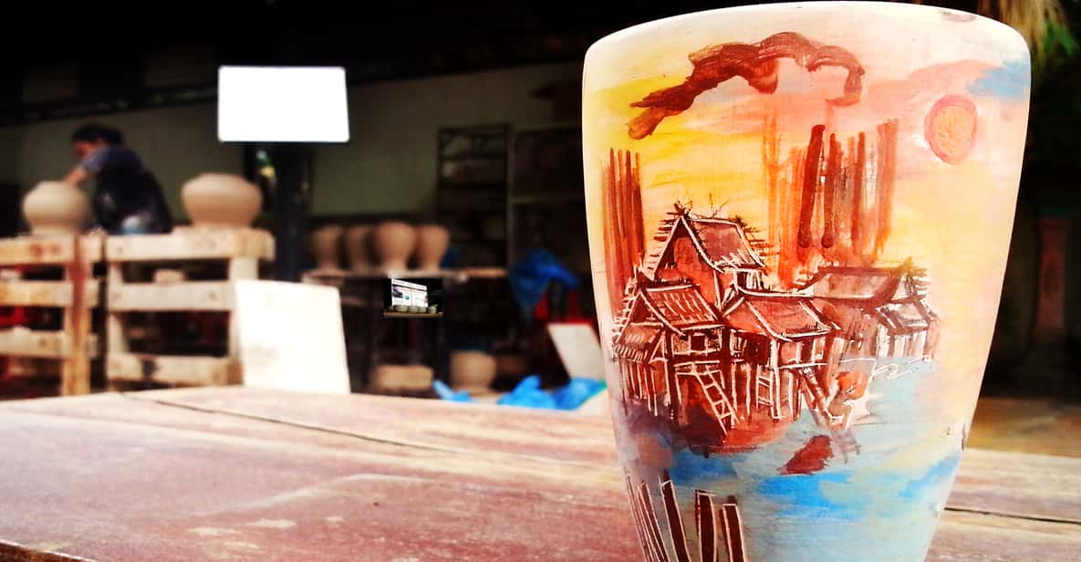 Ceramics Painting Activity in Siem Reap