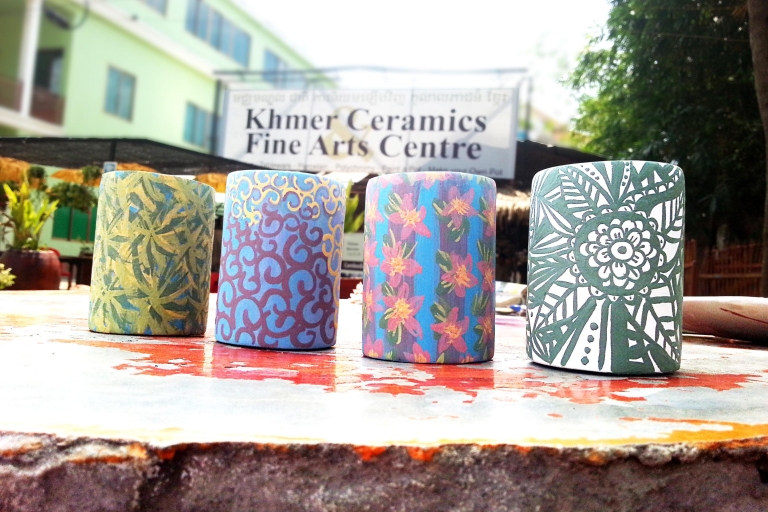Keramik-Malerei Aktivität in Siem Reap