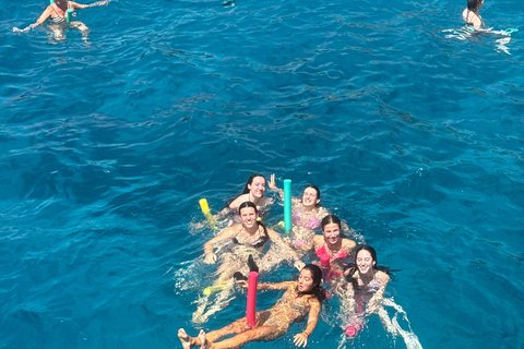 Malta: Comino Catamaran Cruise with Blue & Crystal Lagoon Morning or afternoon Half day cruise with 2 swimming stops