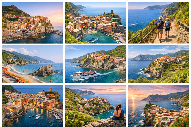 Florence to Cinque Terre e Pisa: Private Full-Day Tour