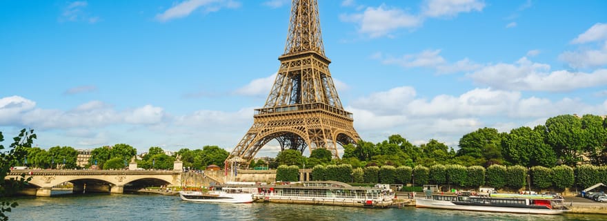 Paris : Billet pour le sommet de la Tour Eiffel et croisière sur la Seine