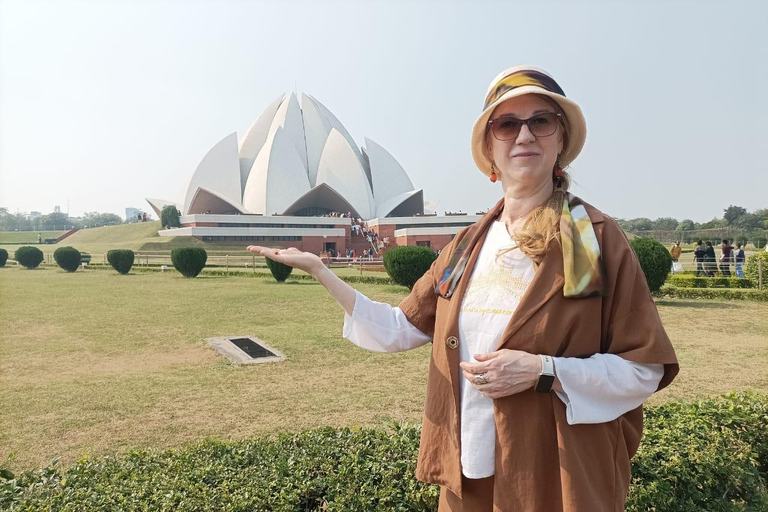 Delhi : visite citadine privée de l'Ancienne et de la Nouvelle DelhiVisite avec guide uniquement