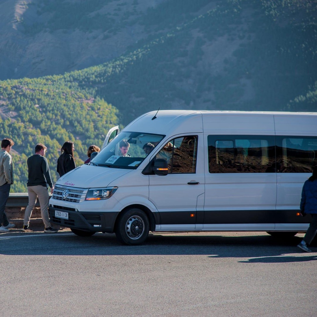 Excursion d'une journée dans l'Atlas : cascades de Setti Fatma et déjeuner - trekking