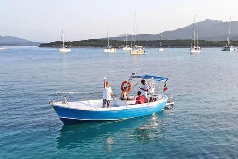 Olbia: Sunset aperitif on a boat in the Costa Smeralda