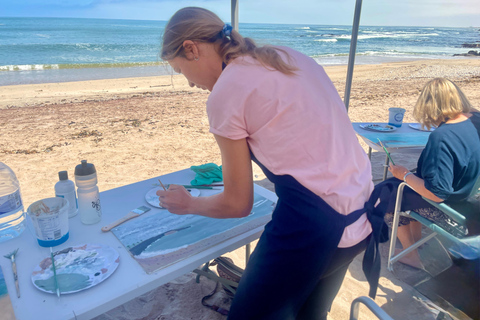 Swakopmund: Beach Painting Session with Artist Guide