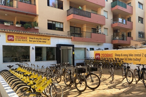 Jávea: Alquiler de bicicletas de 1 a 7 días2 días de alquiler