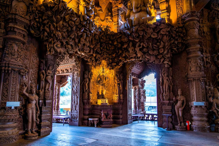 Hidden Gems of Pattaya: Private Cultural Trip from Bangkok SUV/MPV up to 6 Persons