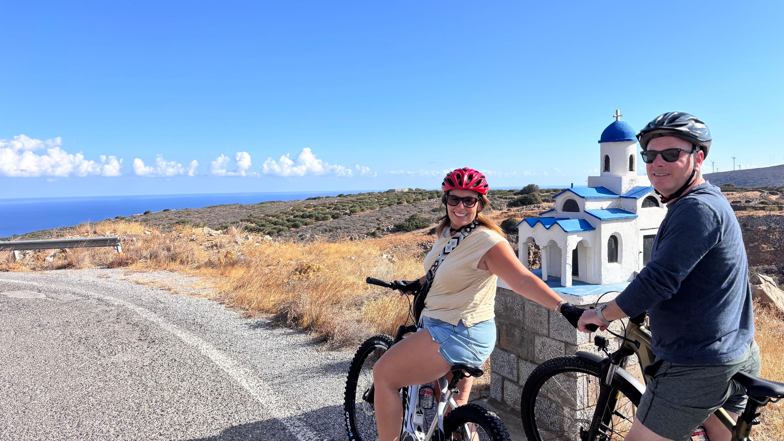 E-Bike-Tour in Elounda und Spinalonga