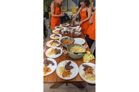 Churrasco BBQ Class, drinks and Patio Party in Copacabana Supermarket Tour + Churrasco BBQ Class and Patio Party