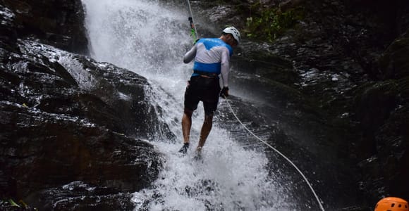 La Fortuna: Canyoning and Rafting Adventure with Lunch