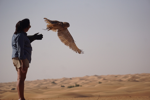 Safári de falcoaria em DubaiDubai Falconry Safari com café da manhã luxuoso