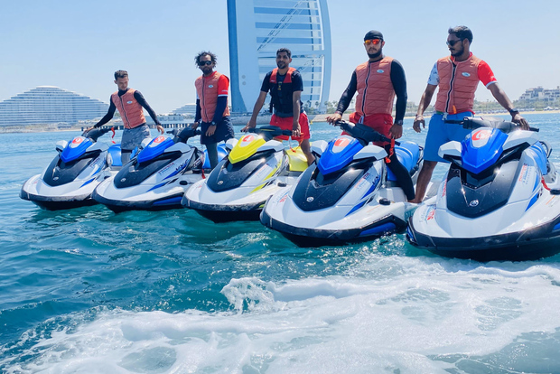 Dubaï : excursion en jet-ski vers le Burj Al Arab et Atlantis