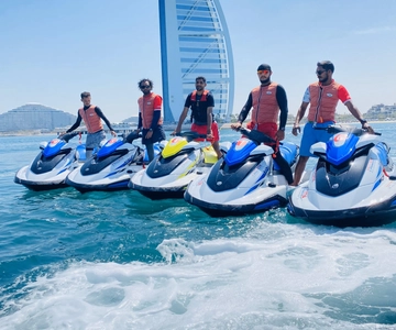 Dubai: Jet Ski Tour to Burj Al Arab and Atlantis with Drink