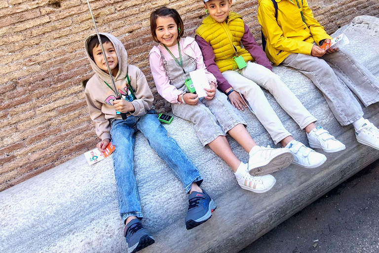 Rzym dla dzieci: Zwiedzanie Koloseum i Forum RomanumRoma para niños: Coliseo y Foro Romano