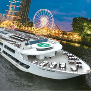 Bangkok: The Luxury White & White Orchid Dinner Cruise Free Beer